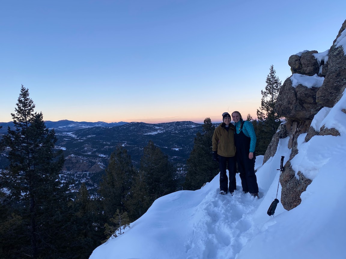 hiking independence point - summit